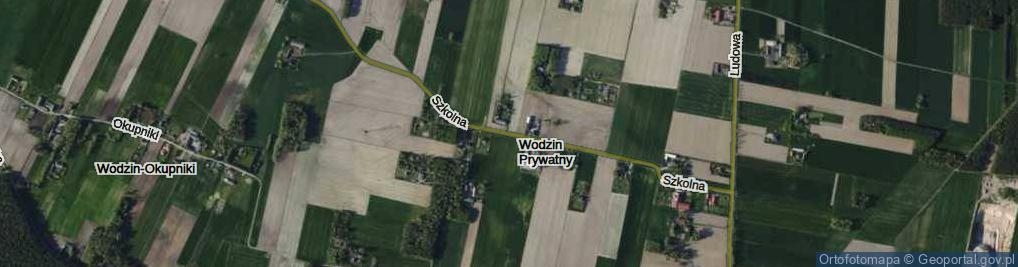 Zdjęcie satelitarne Szkolna ul.